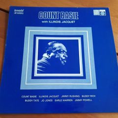 Count Basie With Illinois Jacquet. Jazz Lp. Vinyl. Record. Album.