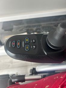 Wheelchair electric foldable