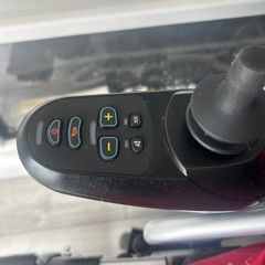 Wheelchair electric foldable