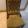 Elegant Victorian-Style Carved Wooden decorative chair Image 2