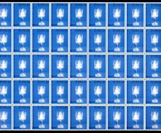 1983 Ireland Bi-Centenary of Dublin Chamber of Commerce Commemorative Stamp Block of 45 Mint Never Hinged (MNH)