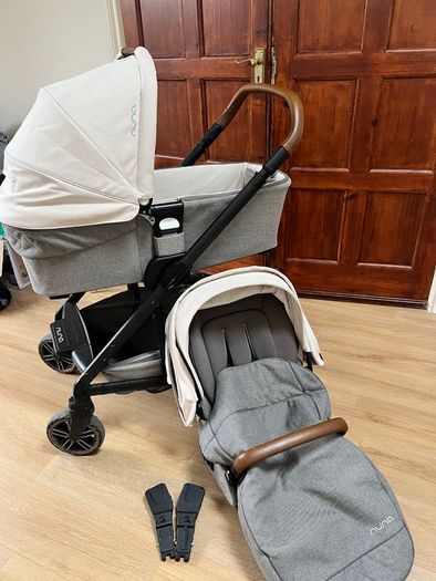 Nuna mixx buggy and carrycot/pram