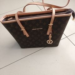 Louis Vitton  (Not Real) Handbag & Matching Purse.