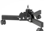 Light Stand Jinbei 15cm foldable, whelled Wheels, studio tripod