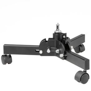 Light Stand Jinbei 15cm foldable, whelled Wheels, studio tripod