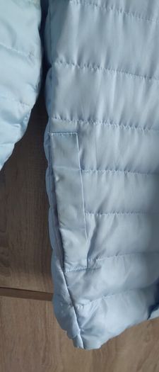 mohito sky blue jacket fits 6080small 10 has been worn twice