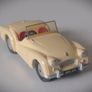 Diecast Vintage Corgi Toys Triumph TR2 - Good Repaint not by Seller/No Box Image 5