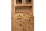 Highboard 93x40.5x180 cm Solid Pine Panama Range