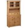 Highboard 93x40.5x180 cm Solid Pine Panama Range Image 2