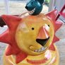 Vintage Rayware Lion & Mice Ceramic Cookie Jar Image 7