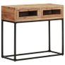 Console Table 90x35x76 cm Solid Acacia Wood Image 9