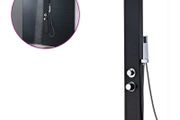 Shower Panel System Aluminium Matte Black