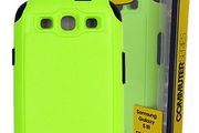 OtterBox Commuter Series Two-Layer Protection Case Cover with Screen Protector for Samsung Galaxy S3 - Green