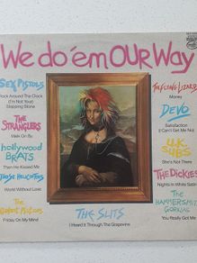 Vintage Vinyl LP Punk We Do'em our way Compilation