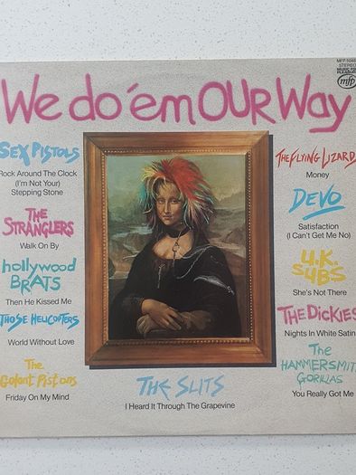 Vintage Vinyl LP Punk We Do'em our way Compilation