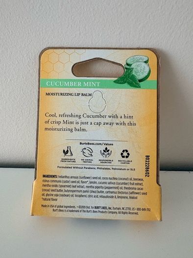 Burts Bees Lip Balm