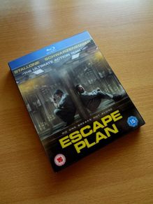 Escape Plan Blu Ray with Lenticular Slipcover