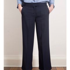 Brand new with tags Max Mara midnight navy blue trousers size 12