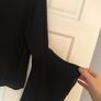 Warehouse black chiffon blouse - sz 14 Image 4