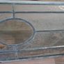 Antique Stunning Leaded Stained Glass Window Art  40,5" x 9" Image 9
