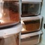 BRAND NEW 12x250 ml 12 PCS Kitchen Food Storage Box Container Set Organizer Square Vacuum Lid Airtight Jars Pantry Noodle Legume Cereals Rice Pasta Image 4