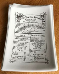 Rorstrand Militar Ekiperings MEA Stockholm Swedish Dish