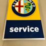 Alfa Romeo Service Lighted Sign Image 4