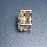 18ct white Gold 3ct Brilliant cut Lab Diamond Solitaire Pendant Mount Image 6