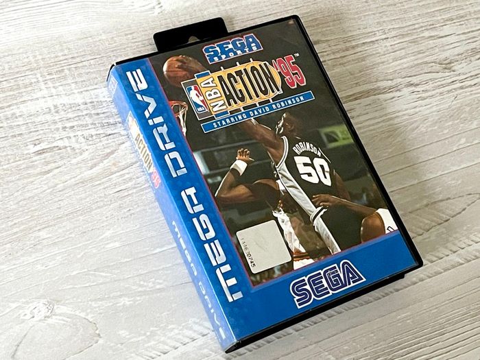 NBA Action 95 starring David Robinson for Mega Drive Boxed