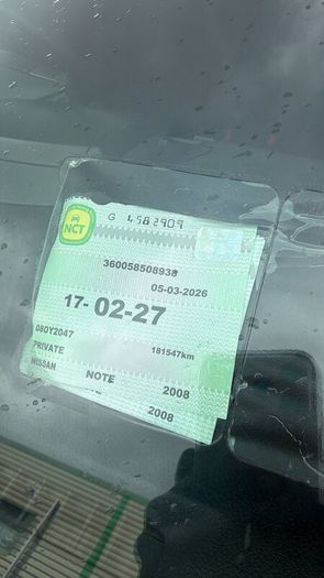 Deposit Taken Automatic 2008 Nissan Note New Nct