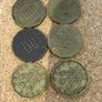 British threepence coins x 6 (threepenny bit) Image 2