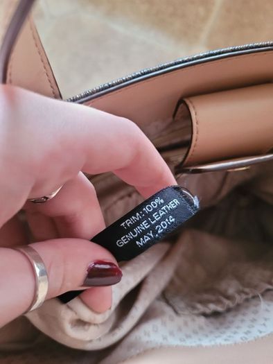 DKNY leather bag