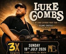 Luke Combs Tickets x3