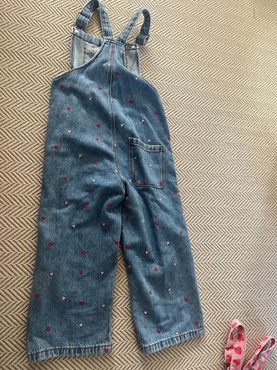 zara girls dungarees