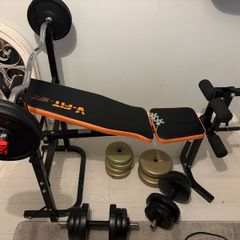 Weight Bench & Weights