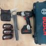 Bosch Professional GSB 18V-150 C BITURBO Set, 4 batteries Image 4
