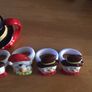 xmas napkin rings & candle Image 2