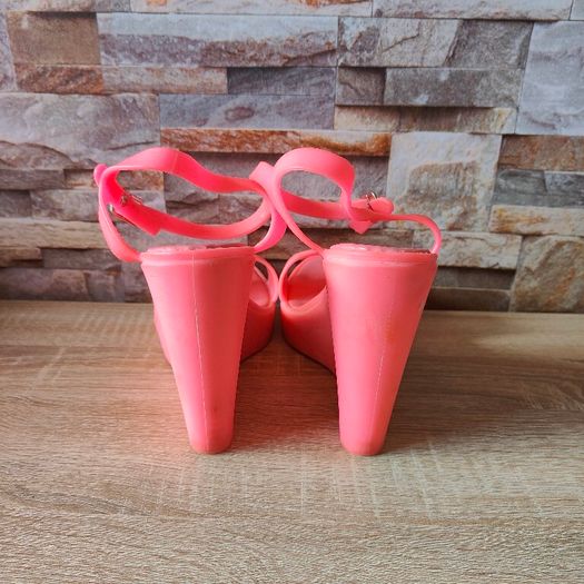 Pink Wedges, size 39 NEW LOOK