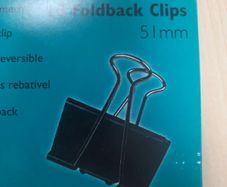 Foldback Bulldog Clips
