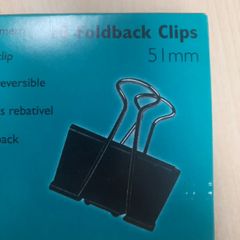 Foldback Bulldog Clips