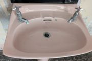 pink vintage armitage shanks sink