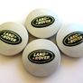1set LAND ROVER Silver with BLACK logo  63mm Alloy Wheel Center Caps cap Hub Cover 63 Land L322 Image 2