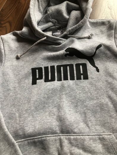 Ladies size 12 Grey Puma Hoodie