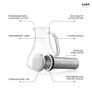 JoyJolt Fresco Cold Brew Coffee Maker - Non Slip Base - 1.5 Litre Image 2