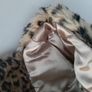 Fur hat new leopard print adult Image 2