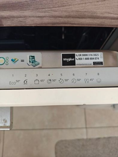 Whirlpool Integrated Dishwasher