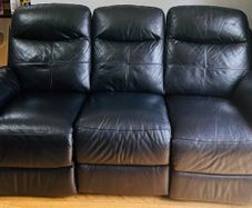 3 Seaters Leather Recliner Sofa