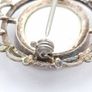 Hand Painted Porcelain Sterling Silver Brooch Image 4