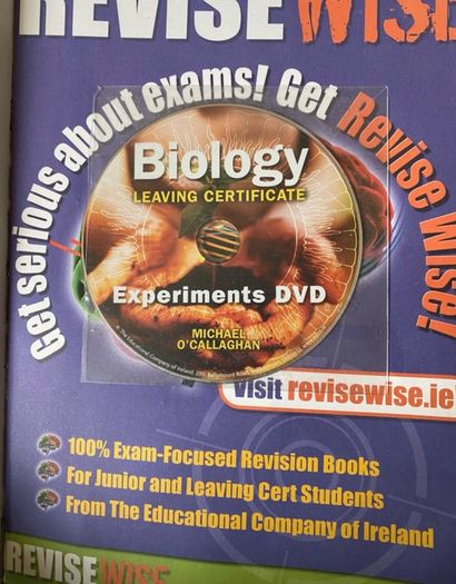 Leaving Cert Biology Textbook with Experiments CD