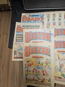 comics beano (2), beezer (4)  and dandy (4)